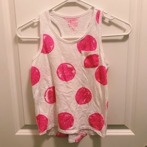 Old Navy Girls Pink Tank Top